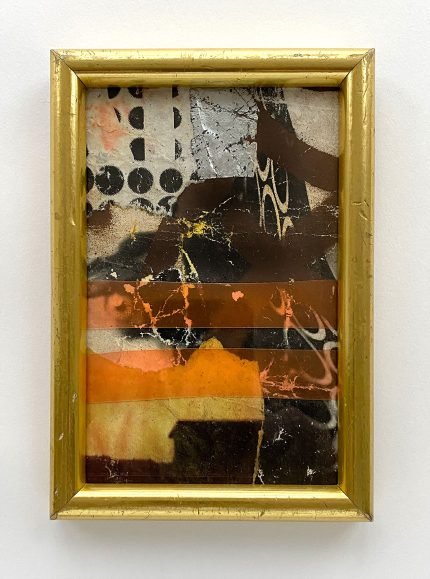 fullOM™ Original Art - "Orange, Black and Silver"