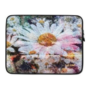 fullOM™ Laptop Sleeves - "White Daisies"
