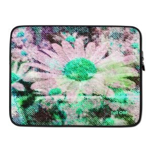 fullOM™ Laptop Sleeves - "Green Daisies"
