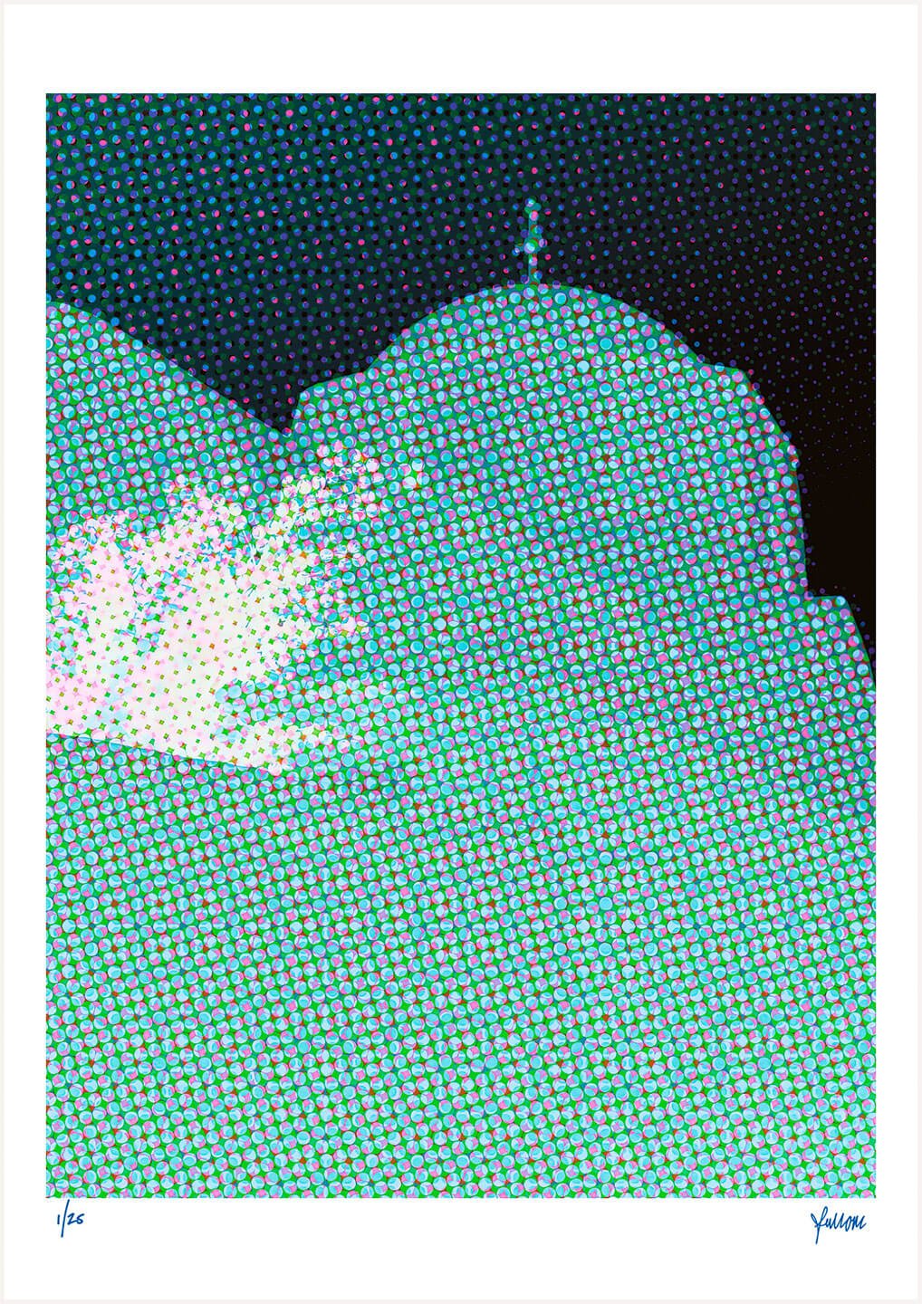 fullOM™ Limited Edition Prints - "Negative Church" fullOM™ Limited Edition Prints - "Negative Church"