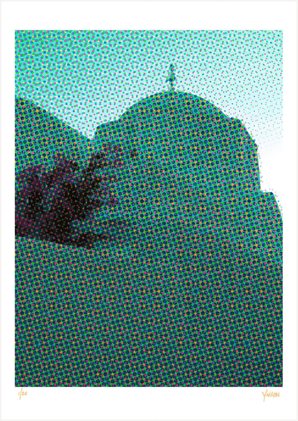 fullOM™ Limited Edition Prints - "Positive Church" fullOM™ Limited Edition Prints - "Positive Church"