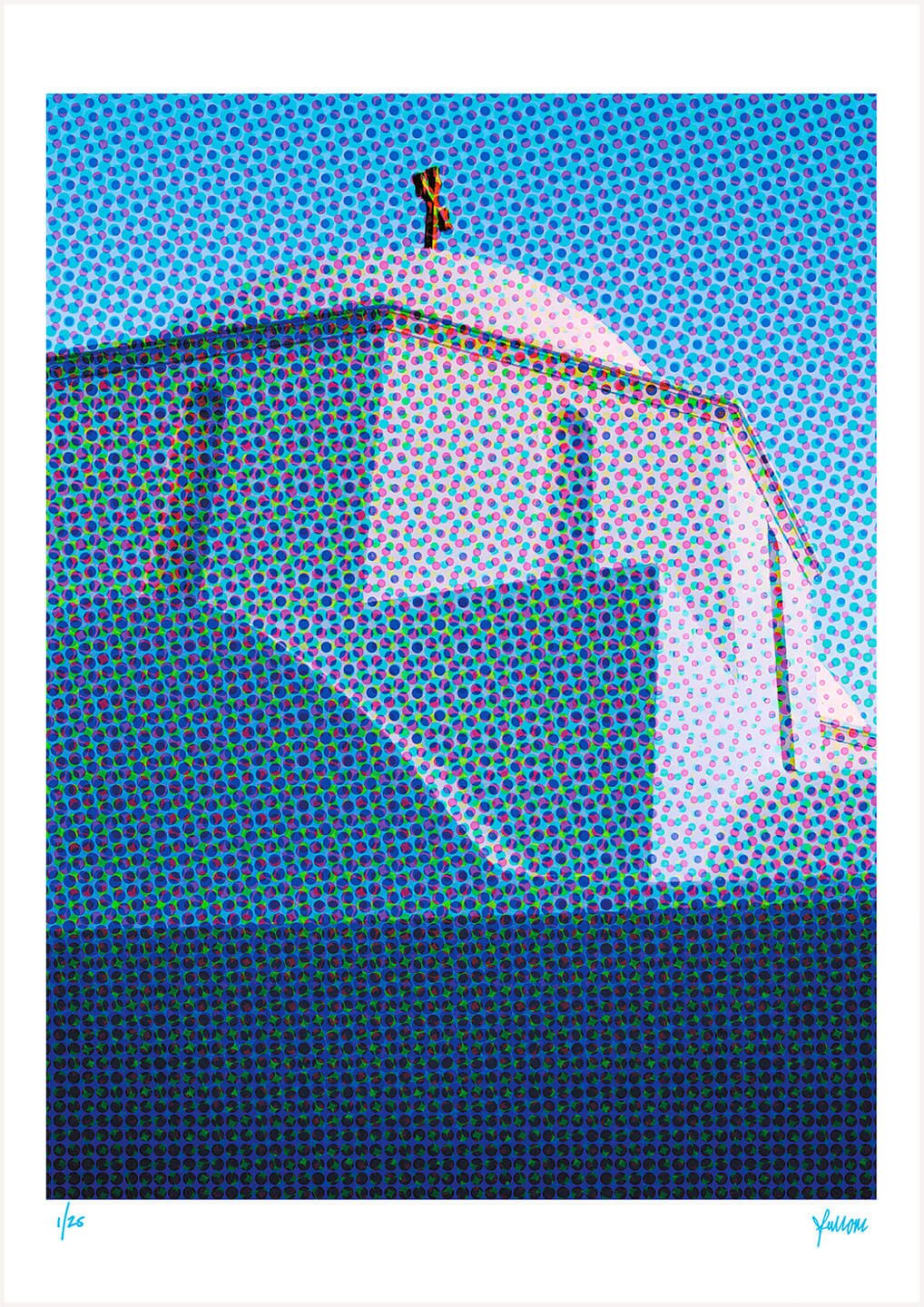 fullOM™ Limited Edition Prints - "White Church" fullOM™ Limited Edition Prints - "White Church"