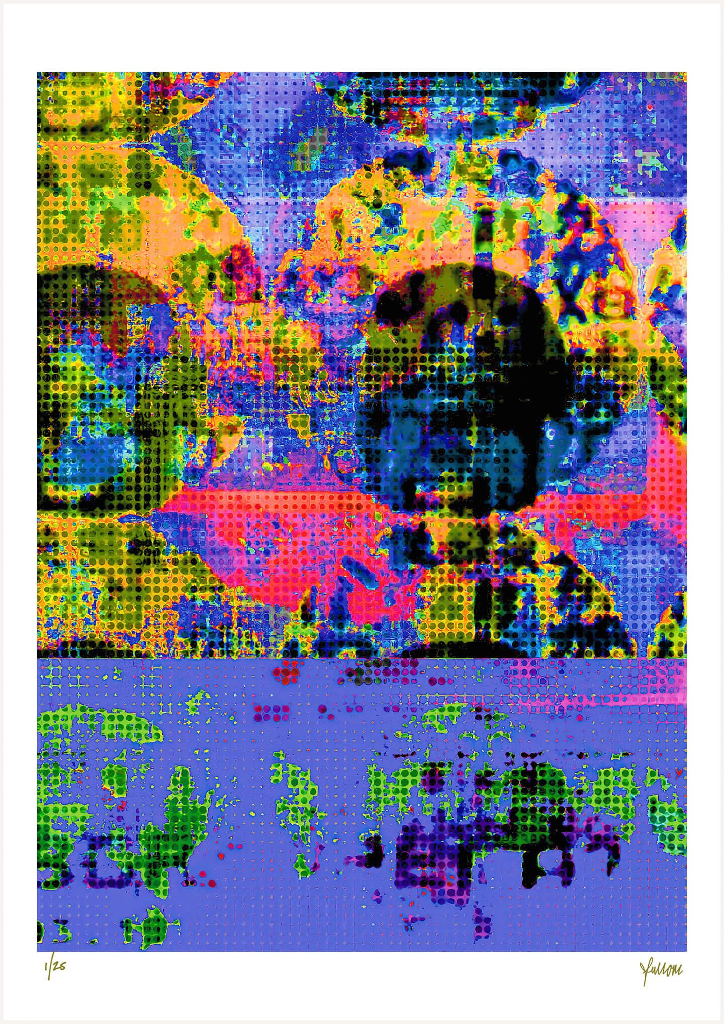 fullOM™ Limited Edition Prints - "Blue Chinatown" fullOM™ Limited Edition Prints - "Blue Chinatown"