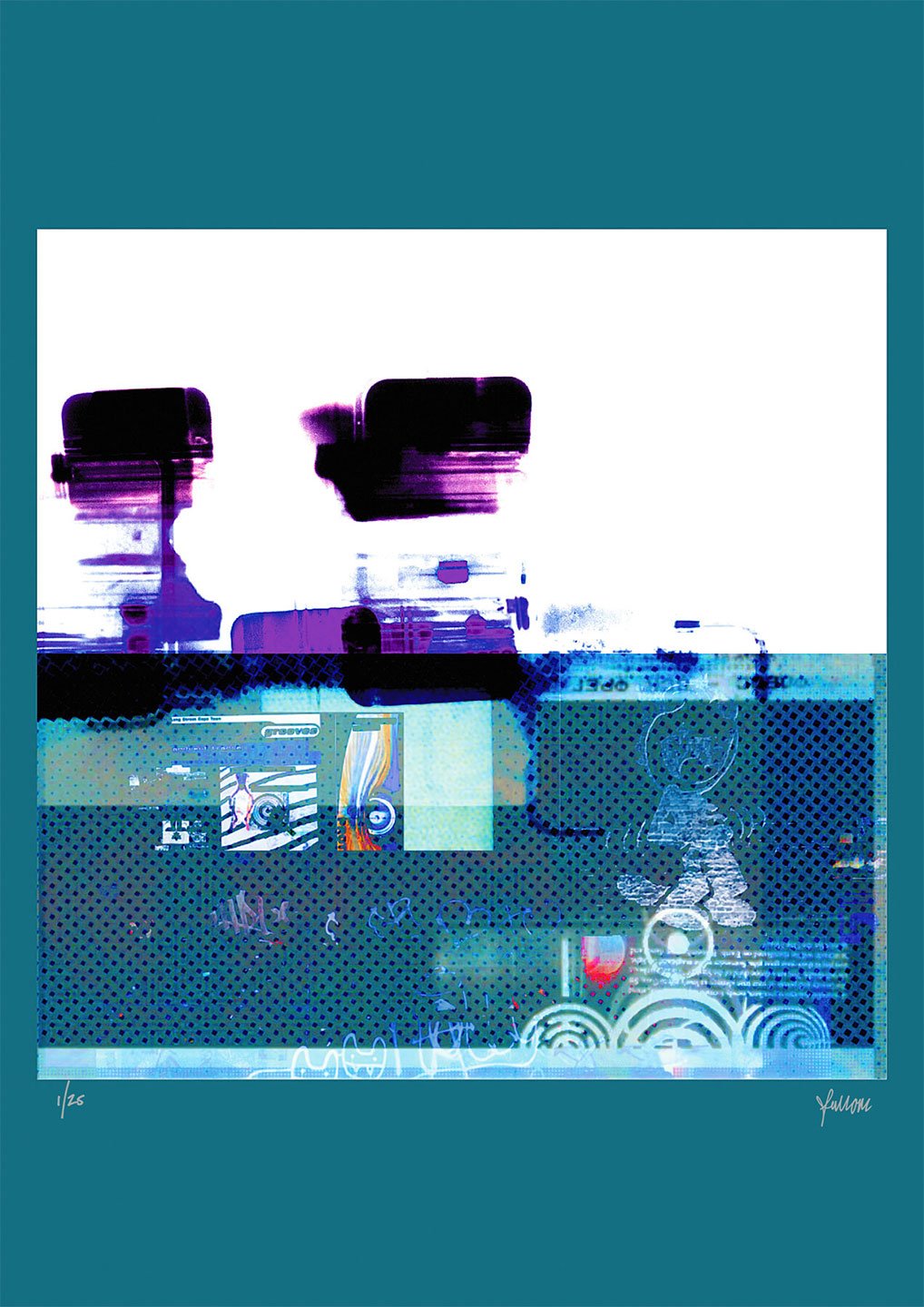 fullOM™ Limited Edition Prints - "Blue Metro" fullOM™ Limited Edition Prints - "Blue Metro"