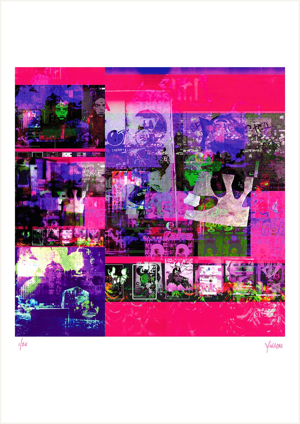 fullOM™ Limited Edition Prints - "Cherry" fullOM™ Limited Edition Prints - "Cherry"