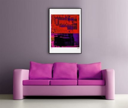 fullOM™ Limited Edition Prints - "Consume Red and Purple"