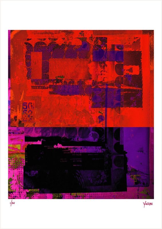 fullOM™ Limited Edition Prints - "Consume Red and Purple"