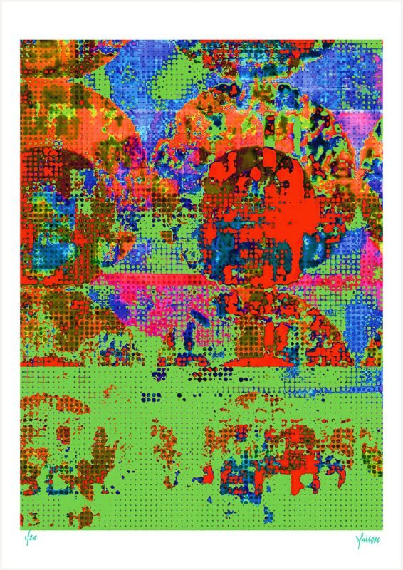 fullOM™ Limited Edition Prints - "Green and Red Chinatown"