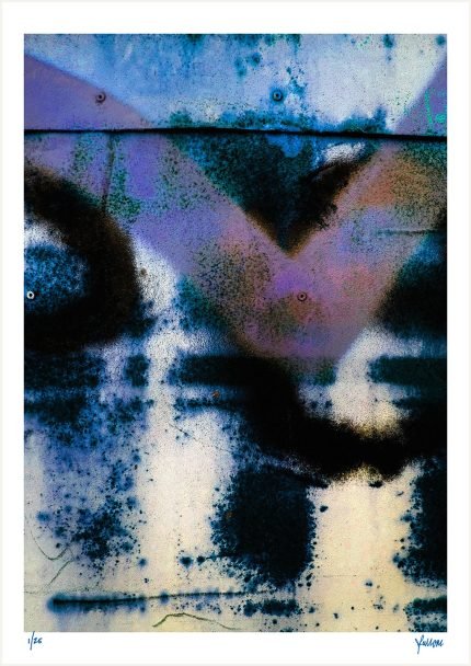 fullOM™ Limited Edition Prints - "Street Zen Nicosia 01 Blue Remix"