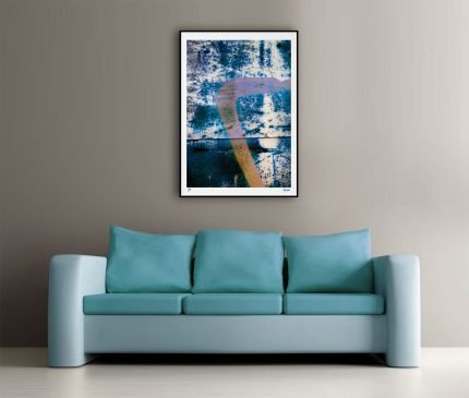 fullOM™ Limited Edition Prints - "Street Zen Nicosia 02 Blue Remix"