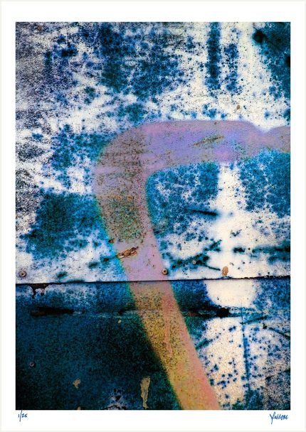 fullOM™ Limited Edition Prints - "Street Zen Nicosia 02 Blue Remix"