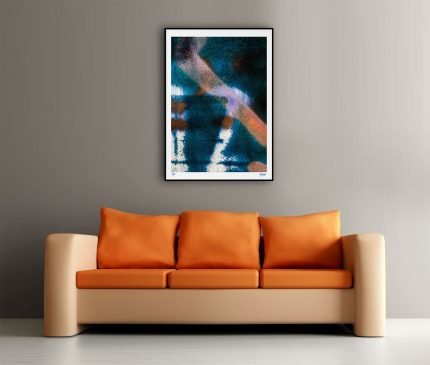 fullOM™ Limited Edition Prints - "Street Zen Nicosia 03 Blue Remix"