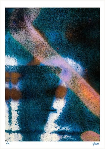 fullOM™ Limited Edition Prints - "Street Zen Nicosia 03 Blue Remix"