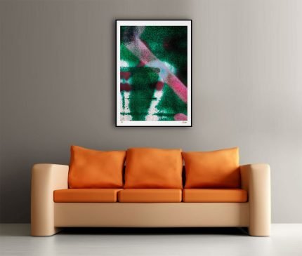 fullOM™ Limited Edition Prints - "Street Zen Nicosia 03 Green Remix"