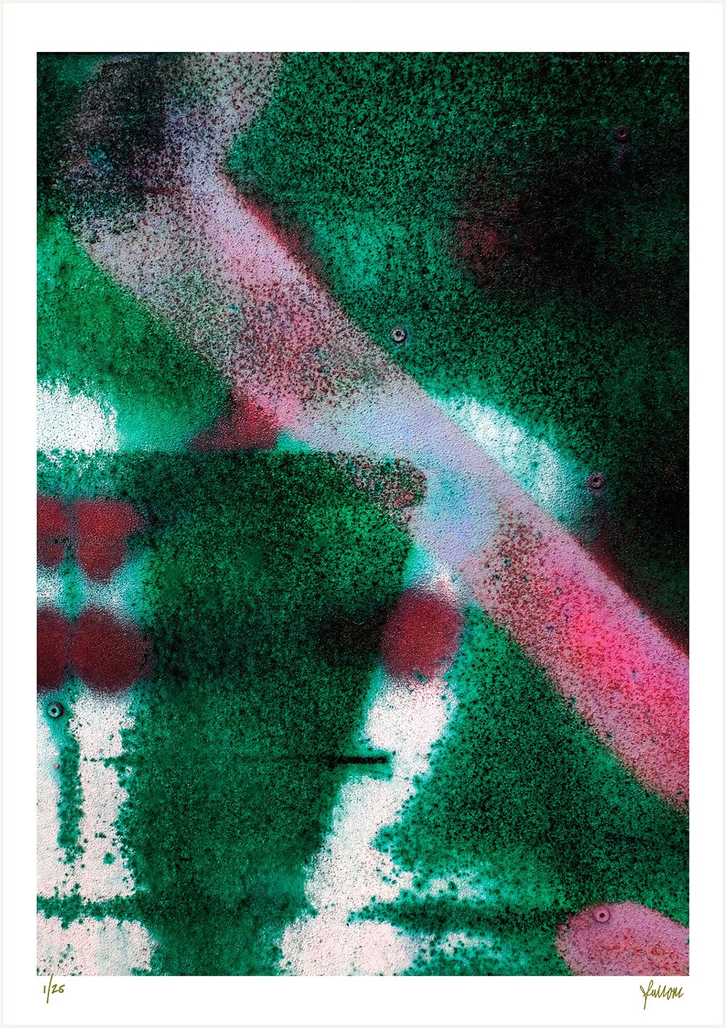 fullOM™ Limited Edition Prints - "Street Zen Nicosia 03 Green Remix" fullOM™ Limited Edition Prints - "Street Zen Nicosia 03 Green Remix"