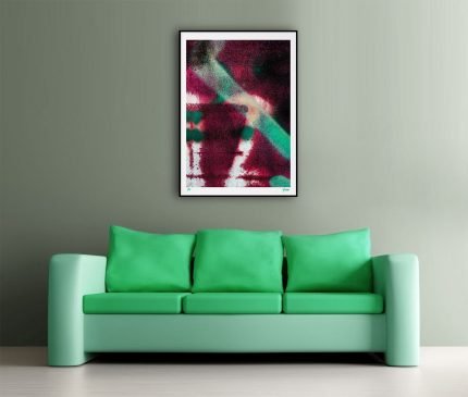 fullOM™ Limited Edition Prints - "Street Zen Nicosia 03 Red Remix"