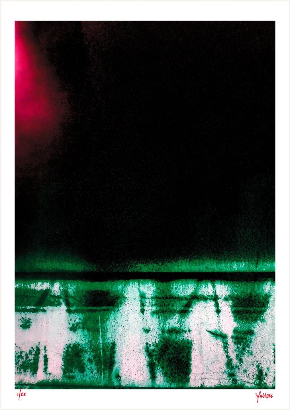 fullOM™ Limited Edition Prints - "Street Zen Nicosia 06 Red" fullOM™ Limited Edition Prints - "Street Zen Nicosia 06 Red"