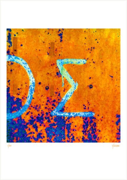 fullOM™ Limited Edition Prints - "Street Zen Nicosia 07 Orange Remix"