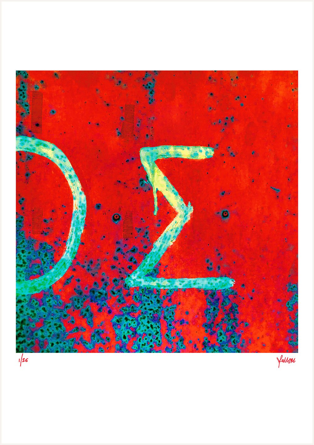 fullOM™ Limited Edition Prints - "Street Zen Nicosia 07 Red Remix" fullOM™ Limited Edition Prints - "Street Zen Nicosia 07 Red Remix"