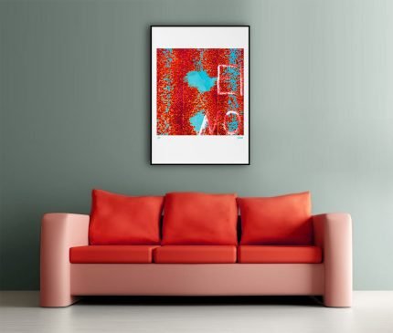 fullOM™ Limited Edition Prints - "Street Zen Nicosia 08 Red Remix"