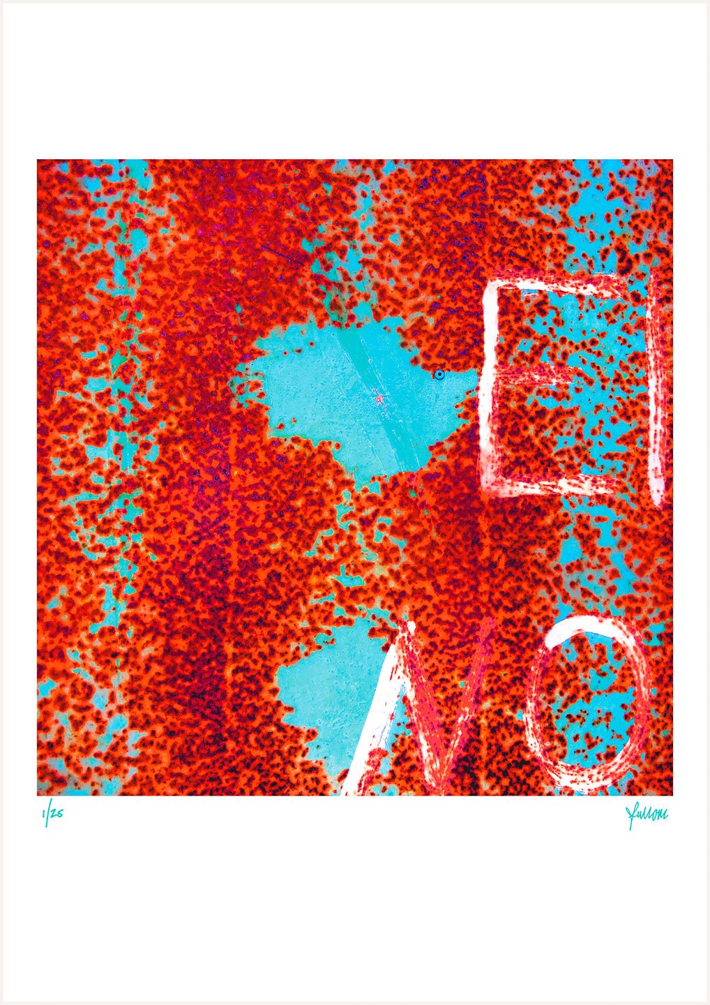 fullOM™ Limited Edition Prints - "Street Zen Nicosia 08 Red Remix" fullOM™ Limited Edition Prints - "Street Zen Nicosia 08 Red Remix"