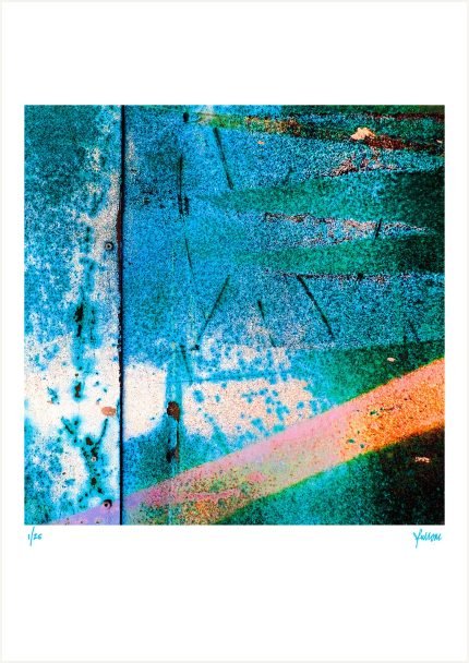 fullOM™ Limited Edition Prints - "Street Zen Nicosia 09 Blue Remix"