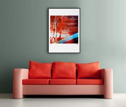 fullOM™ Limited Edition Prints - "Street Zen Nicosia 09 Red Remix"