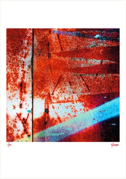 fullOM™ Limited Edition Prints - "Street Zen Nicosia 09 Red Remix"