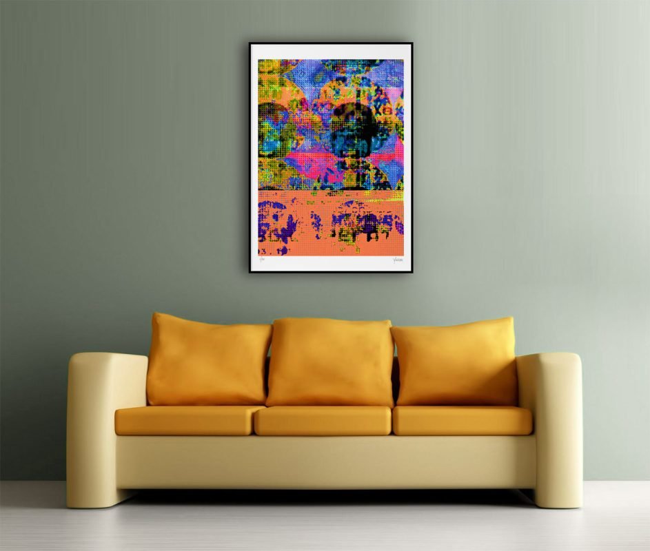 fullOM™ Limited Edition Prints - "Orange and Blue Chinatown"