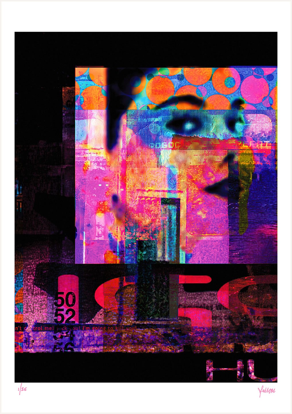 fullOM™ Limited Edition Prints - "Pop Girl Four" fullOM™ Limited Edition Prints - "Pop Girl Four"