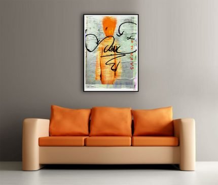 fullOM™ Open Edition Prints - "Orange Sunday Times Style"