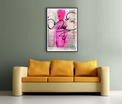 fullOM™ Open Edition Prints - "Pink Sunday Times Style"