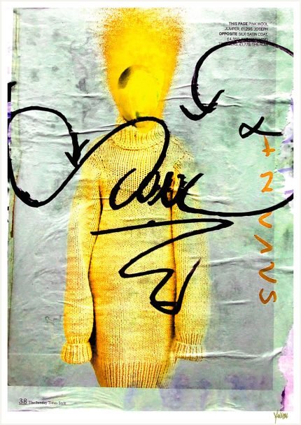 fullOM™ Open Edition Prints - "Yellow Sunday Times Style"